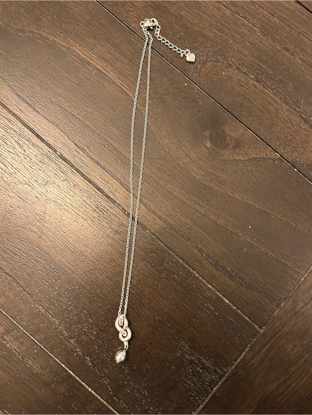 Brighton Interlok Single Drop Necklace